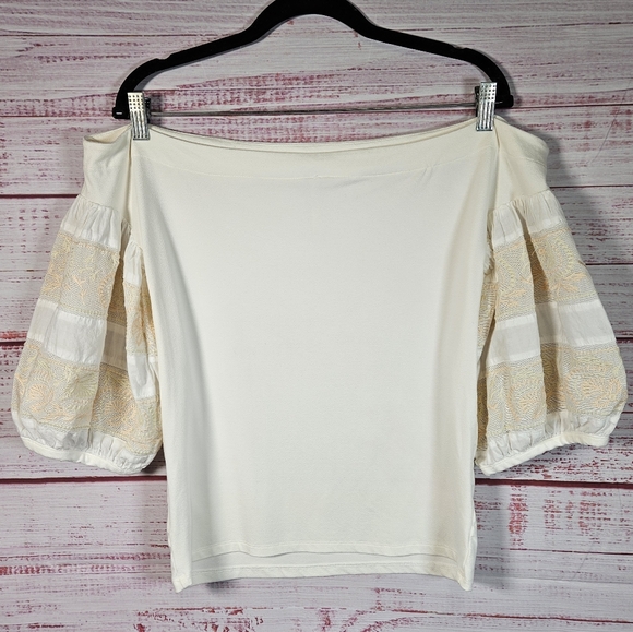 Free People Rock With It Off The Shoulder Top - Picture 11 of 16